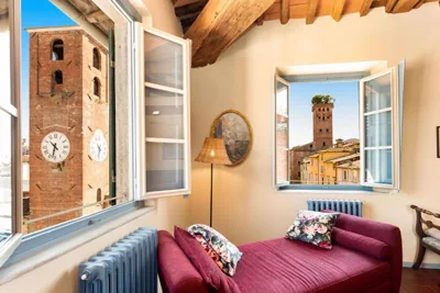 Grande Appartamento per gruppi e famiglie in centro storico a Lucca con terrazza e AC – Photos 2